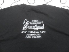 Large NWOT Support Your Local Hillbilly Diner Mocksville North Carolina Shirt