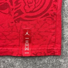 Jordan Brand Shirt Mens Medium Red Graphic Print Jumpman Crew Neck Athletic Tee