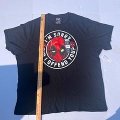 Deadpool New Adult T-Shirt – Marvel Center of I’m Sorry Did I Offend You?
