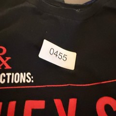 Outrank They Sleep We Hustle RX Graphic Tee Black Mens 2XL Streetwear T-Shirt