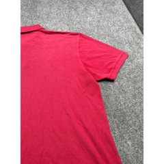 Disney Park Men’s Red T-Shirt Short Sleeve Collared Neck Size L