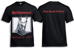 HELLHAMMER Apocalyptic Raids Black T-Shirt Celtic Frost Mayhem