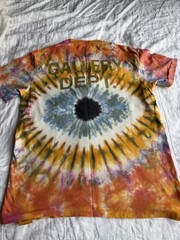 Gallery Dept Eye Dye Tie Dye Tee Shirt Medium Multi Color