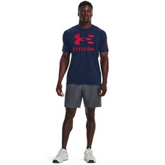 Under Armour Men’s Freedom Logo T-Shirt Academy Red Medium