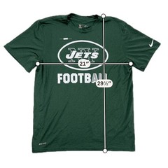 Nike New York Jets NFL Dri-Fit On Field Football Training T-Shirt XL Green NWT
