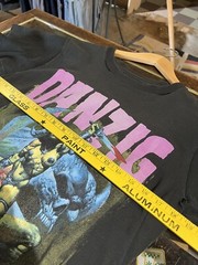 Vintage Danzig misfits t shirt how the gods kill grunge metal 1992 band tee