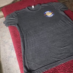 Vtg Barrel Republic San Diego Brewery Tee – American Apparel Tri-Blend, L Gray