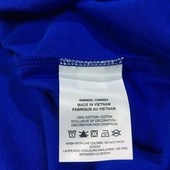 The Nike Tee Move with Nature Mens Blue Size Medium Tall Graphic T-Shirt