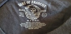 Sons of Anarchy Shirt Mens Sz 2XL Black Redwood Original MC TV Tee