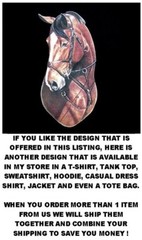 MUSTANG QUARTERHORSE RED SORREL CHESTNUT BAY DAPPLE GRAY HORSE T-SHIRT WS301