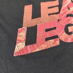Adidas Ultimate T-Shirt Mens Large Black Leave Legacy Short Sleeve Crewneck