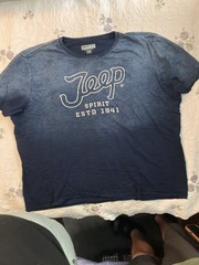 Lucky Brand Jeep Branded T-Shirts; Unisex 1 XXL, 1 M