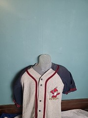 Vintage Baseball Jersey Badger Sport Made USA Size XL #19 Cardinals Sluggerbird