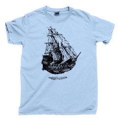 Flying Dutchman T Shirt Davy Jones Locker Shipwreck Sailors Sail Oceans Seas Tee