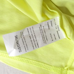 Dickies Fast Dry Shirt Mens 3XL XXXL YELLOW HI VIZ OUTDOOR CASUAL WORK WEAR NWT