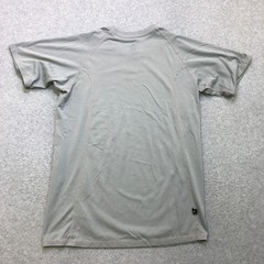 Air Jordan Shirt Men’s Medium Grey Crew Neck Jumpman Logo Lightweight Dri-Fit