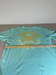 True Religion Shirt Adult Extra Large Cyan Blue Crewneck 2002 World Tour Men’s
