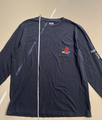 American Eagle x PlayStation Long Sleeve T-Shirt Men’s XL Black PS1 Classic