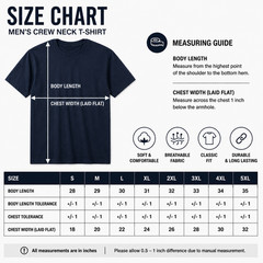 Custom Text T-Shirt Personalized Name Logo Men’s Crew Neck Tee S-5XL