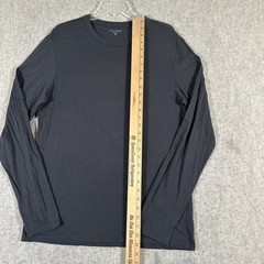 Mott & Bow Driggs Shirt Mens Medium Long Sleeve Crewneck Combed Cotton Casual