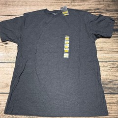 Ariat Rebar Cotton Strong Mens XL Charcoal Heather Short Sleeve Work T-Shirt NWT