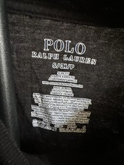 Polo Ralph Lauren Men’s Slim Fit Black Cotton Logo T-Shirt Size S