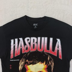 UFC Hasbulla Magomedov Shirt Mens Large Black MMA Graphic Tee Vs Everybody