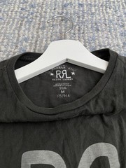 Double RL Men’s T Shirt Logo Size M Cotton Comfortable Casual