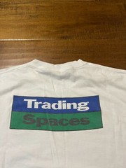 Vtg Trading Spaces TLC Discovery Channel Store S/S White T-Shirt – Men’s XLarge