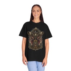 Gothic Moth Reliquary T-Shirt Graphic