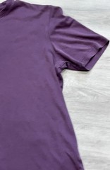 Robert Barakett Montreal Men’s Pima Cotton T-Shirt Plum Purple Size S Small