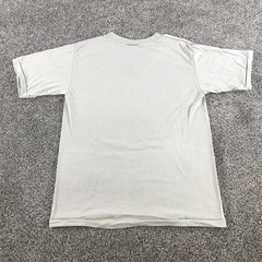Vintage Russell Athletic Shirt Mens M Heather Gray V Neck Blank Basic Tee