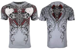 Xtreme Couture by Affliction Men’s T-Shirt Repent Biker Tattoo S-5XL