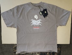 Darc Sport Mori Rose Distressed Grunge Tee In Mojave Brown Size M