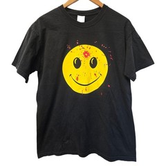 Headshot Smiley Face Breakthrough T-shirt M Gildan