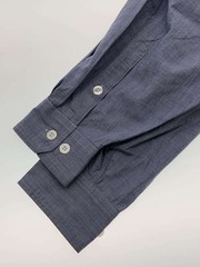 WTAPS 23AW BD LS BROADCLOTH TEXTILE 1 Cotton GRY Check 232GWDT SHM02