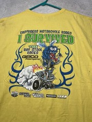 Easyriders Rodeo Tour Official Barstool Racer Sleeveless Muscle Gym Shirt 3XL