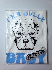 ChiefBrains Apparel Limited Edition Pitbull Bully Baby T Shirt Mens Cotton New
