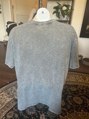 Gorillaz XL Band Tee Shirt Gray Acid Wash