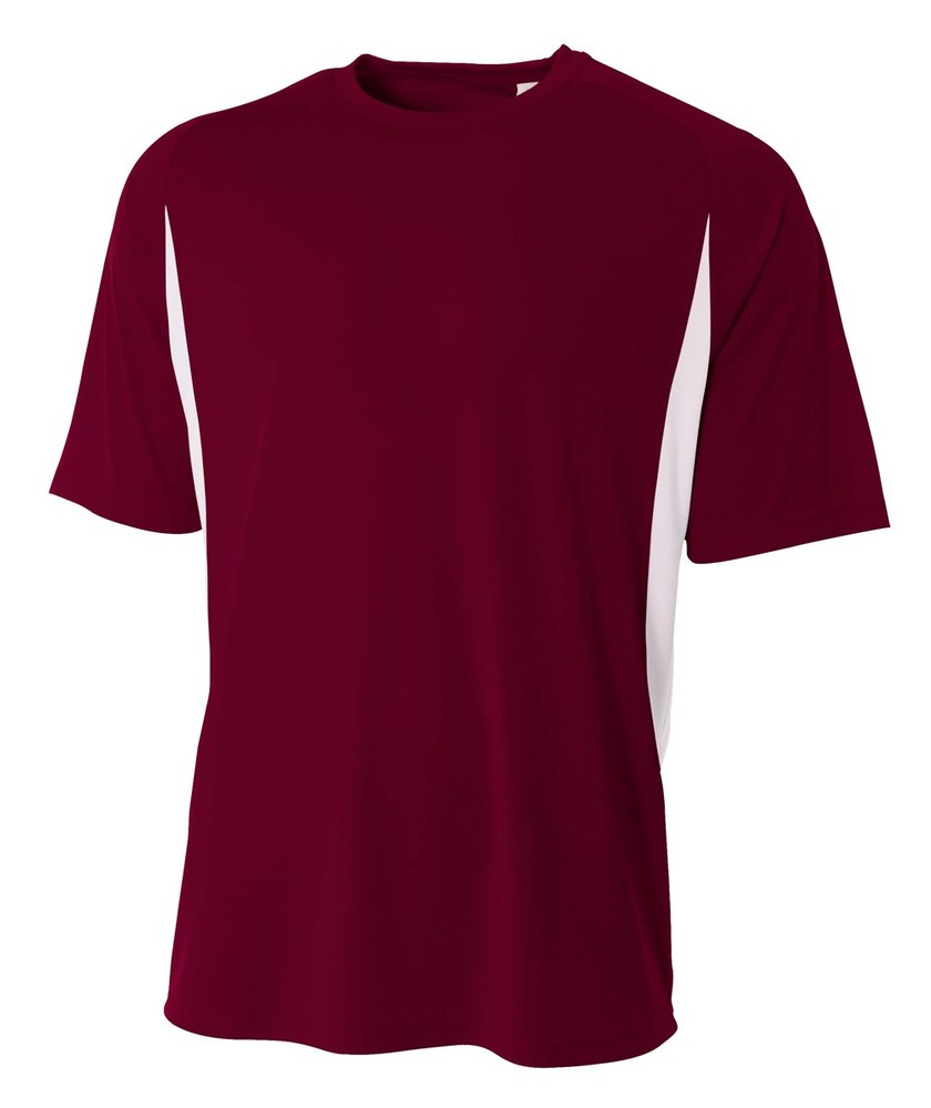 A4 Cooling Performance Color Block Tee Mens N3181