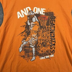 Vintage 90s And1 Basketball Trash Talk Sleeveless Cut Sleeve Shirt Men’s 2XL