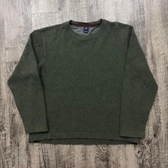 Vintage Y2K Gap Thick Cotton Essential Long Sleeve Shirt L
