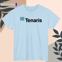 Tenaris Company Logo Black/White/Grey/Navy/Red/Light Blue T-Shirt S-5XL