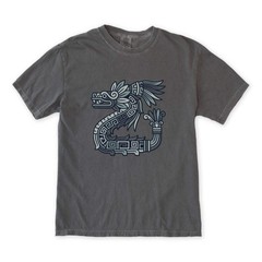 Quetzalcoatl Feathered Serpent T-Shirt | Aztec Mayan Mythology Tee Shirt