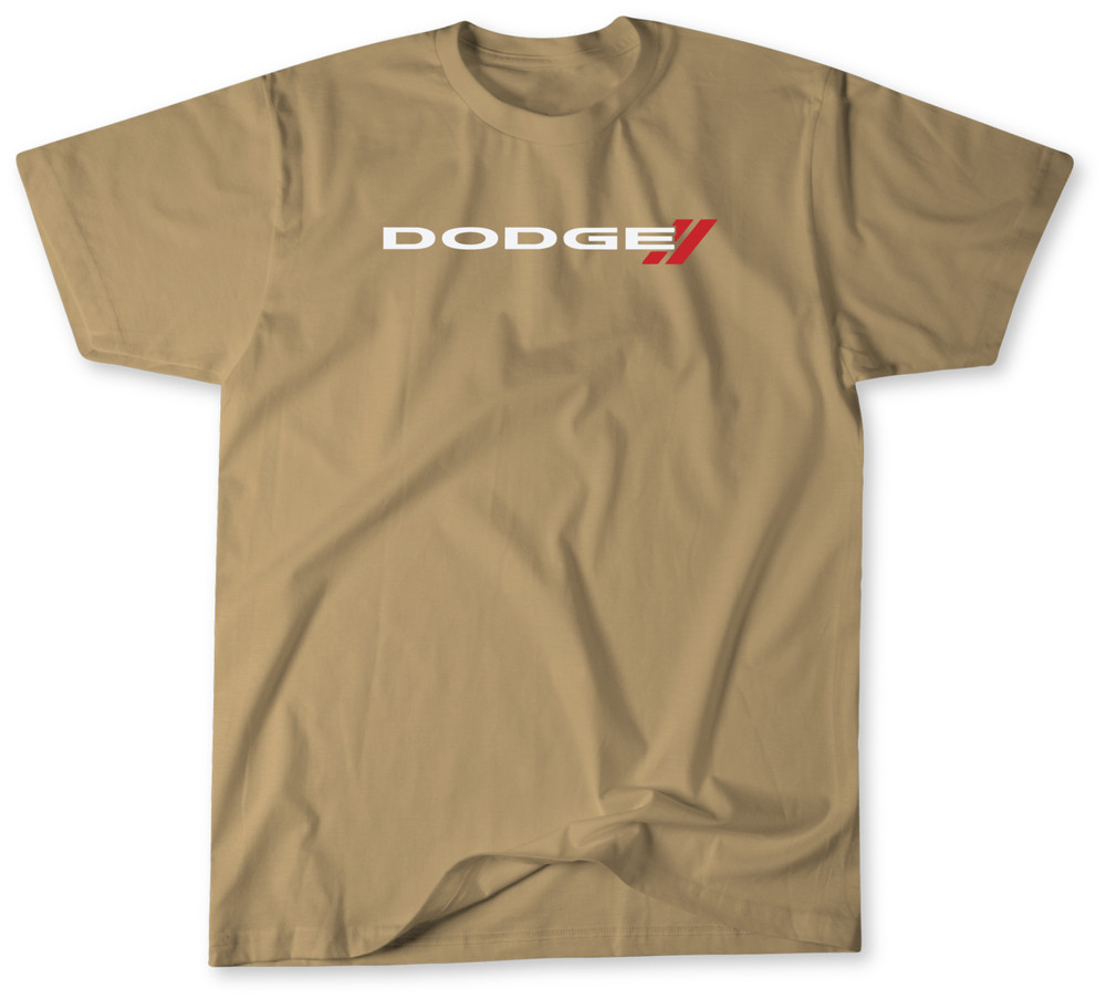 Dodge Style Logo T-Shirt | FREE SHIPPING | Multiple Colors | Cotton Shirt