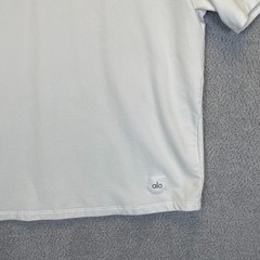 Alo Yoga Double Take T-Shirt Men’s 2XL White Short Sleeve Heavy