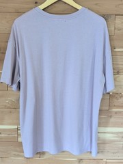 Men’s Crew Neck T-Shirt, Light Lavender, Size L, Oversized, Soft, NWOT