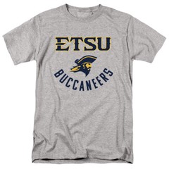 East Tennessee State University Adult T-Shirt One Color, Athletic Heather, S-5XL