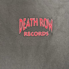 New Death Row Records Cartoon Chair Tee Grey Charcoal T-Shirt