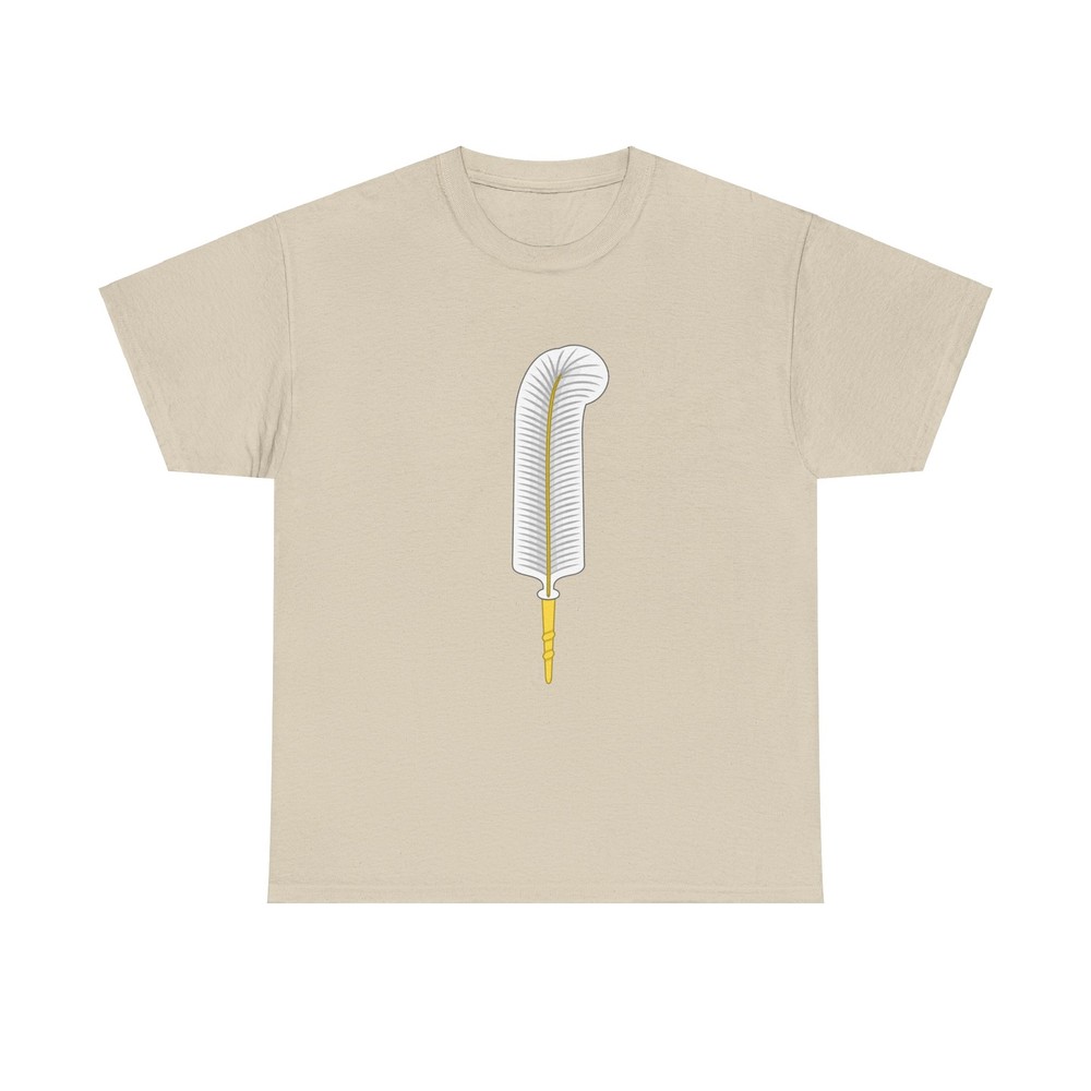 Ostrich Feather Badge – T-Shirt